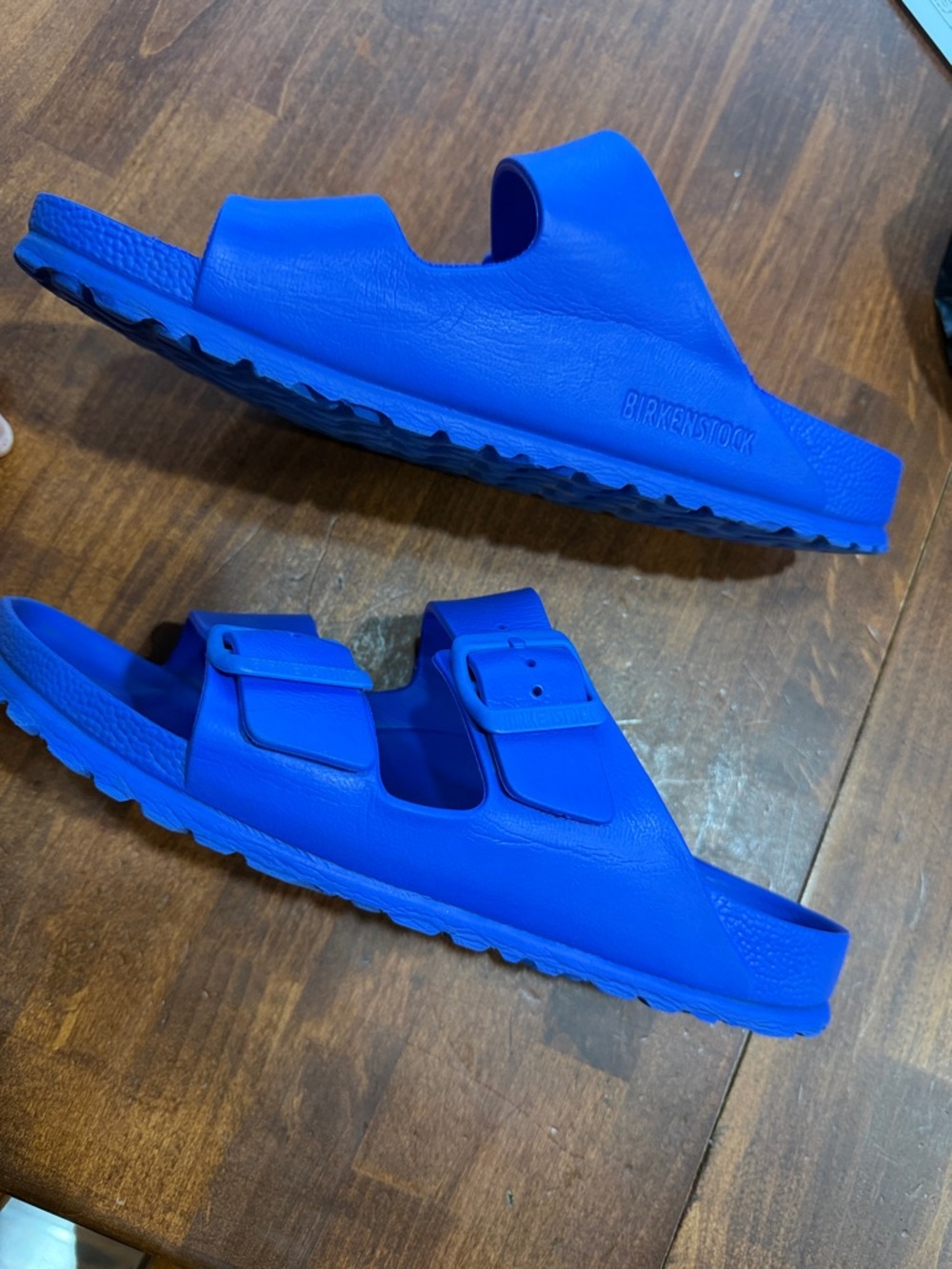 Birkenstock Two-Strap EVA Sandals in Royal Blue - Picture 9 of 9